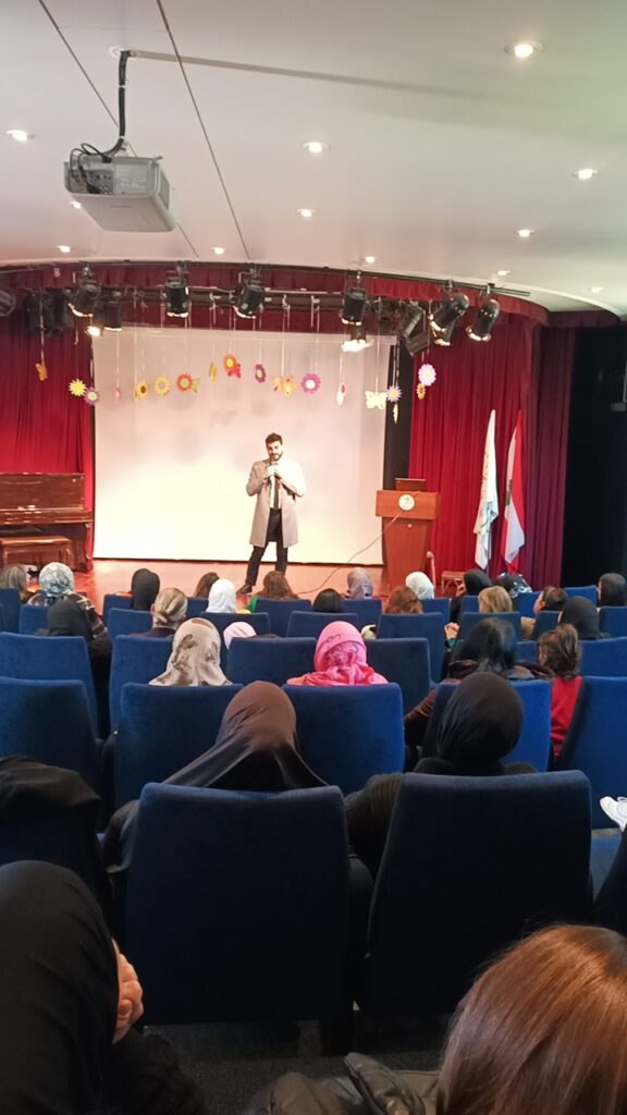 Anthony Abi Zeid - Motivational Talk - stage - Mothers day - inspiration